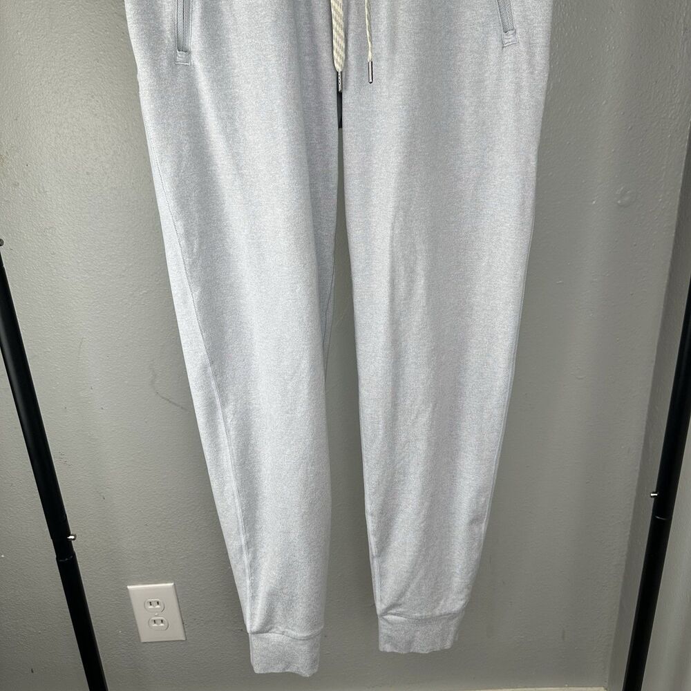 Vuori Ponto Performance Jogger Pant Mens Small Light Gray Dreamknit Stretch V438 - Picture 6 of 12